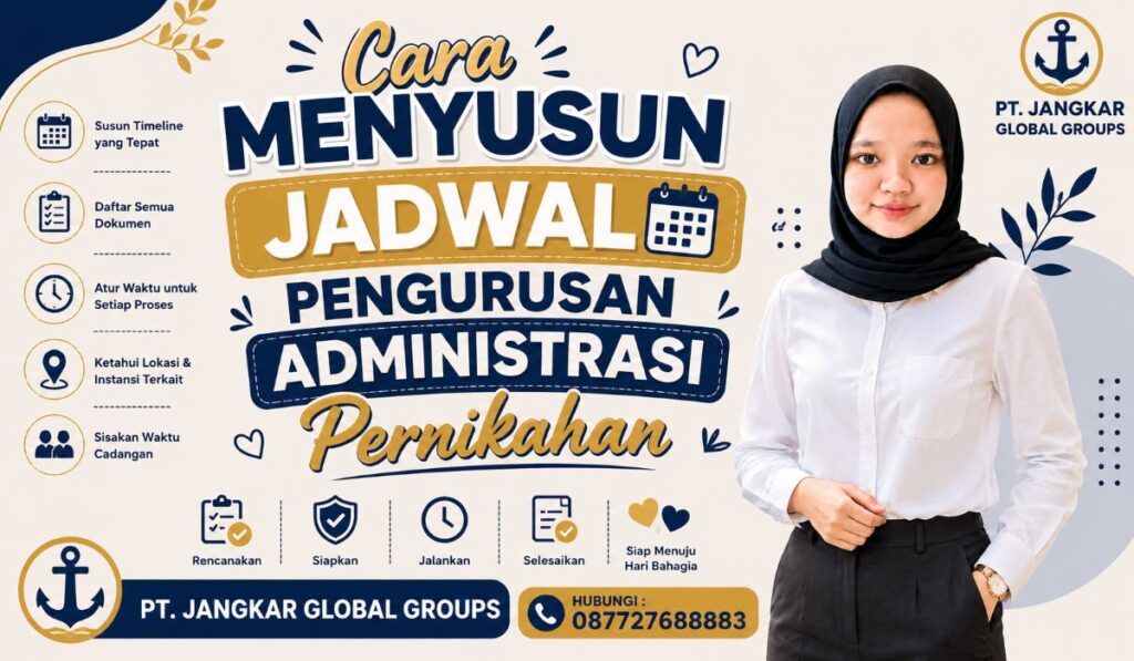 Cara Menyusun Jadwal Pengurusan Administrasi Pernikahan