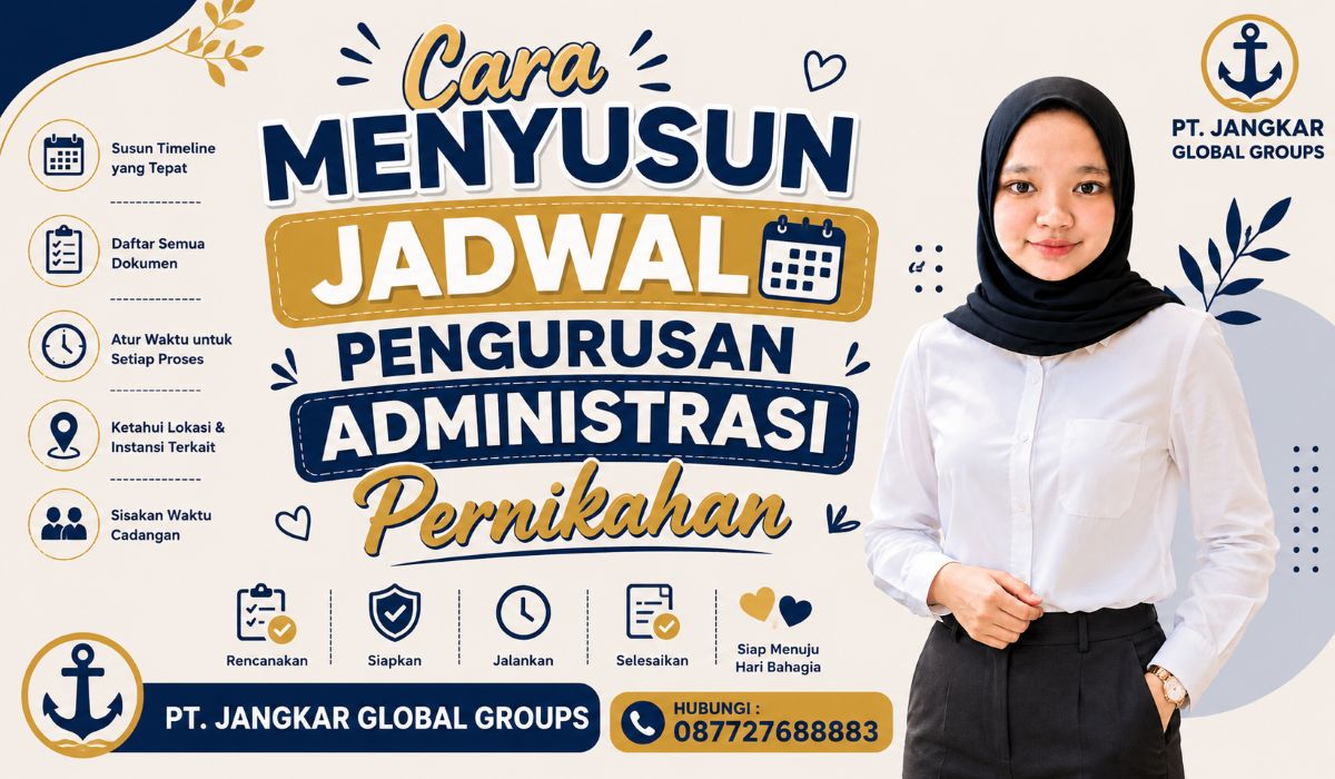 Cara Menyusun Jadwal Pengurusan Administrasi Pernikahan