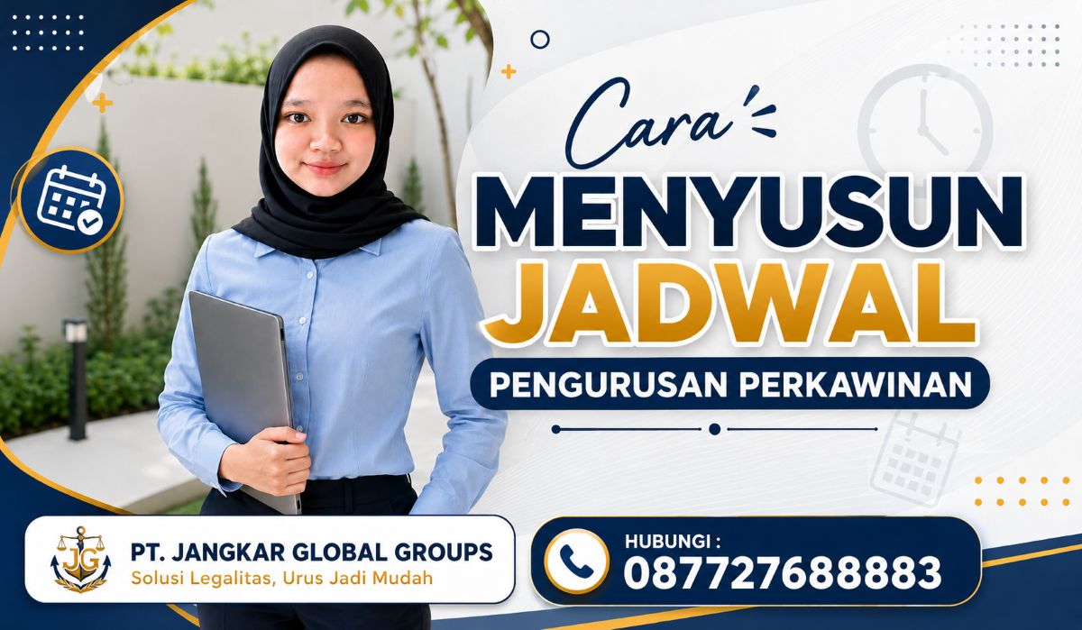 Cara Menyusun Jadwal Pengurusan Perkawinan