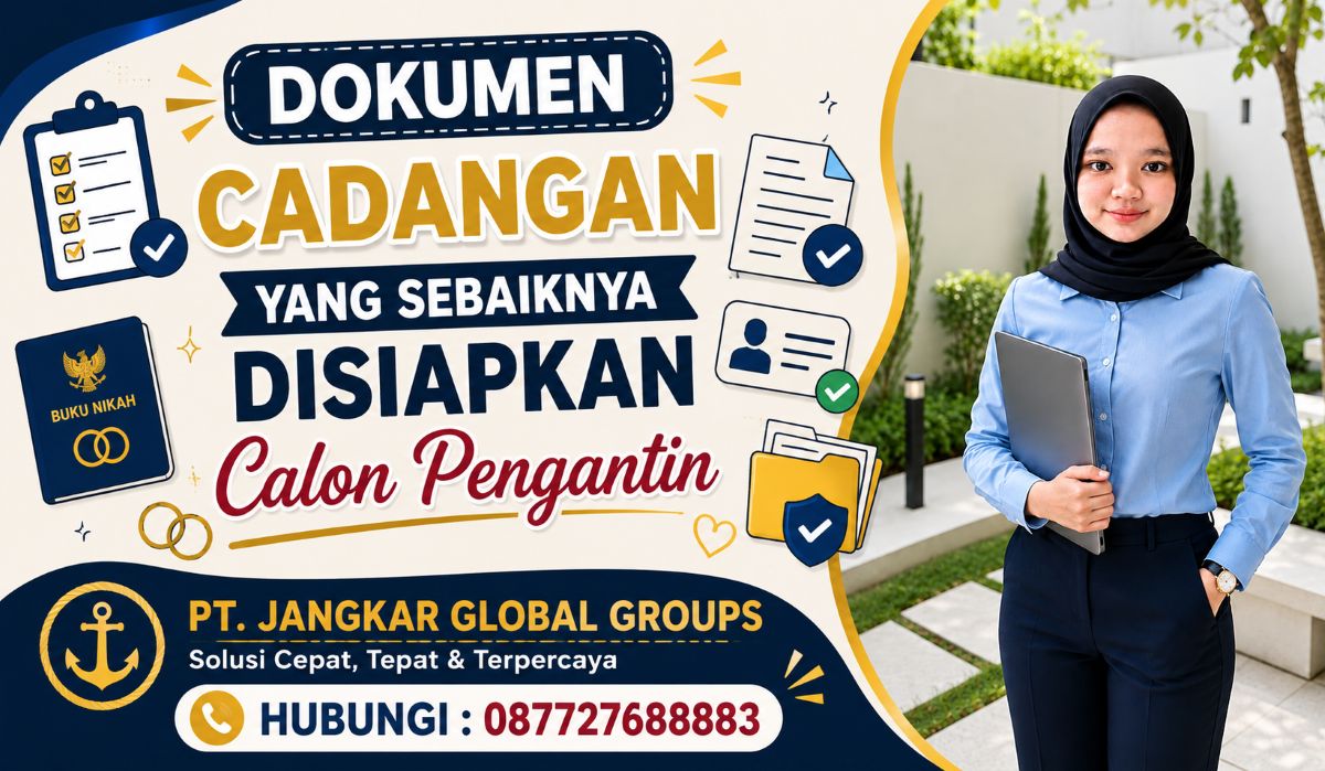 Dokumen Cadangan yang Sebaiknya Disiapkan Calon Pengantin