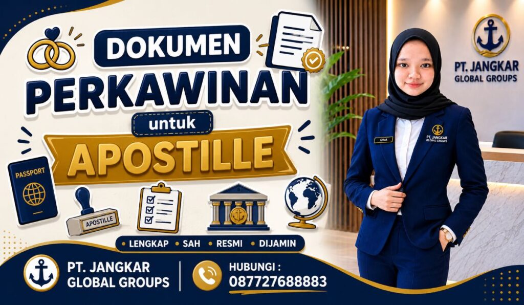 Dokumen Perkawinan untuk Apostille