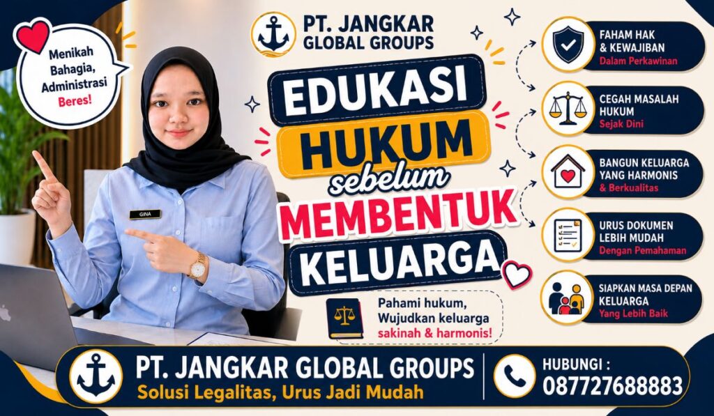 Edukasi Hukum Sebelum Membentuk Keluarga