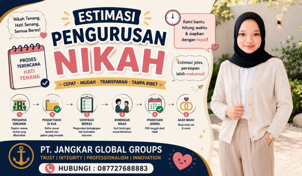 Estimasi Pengurusan Nikah