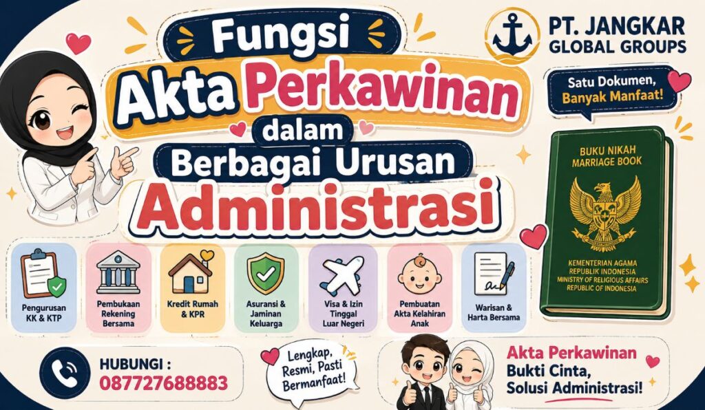 Fungsi Akta Perkawinan dalam Berbagai Urusan Administrasi