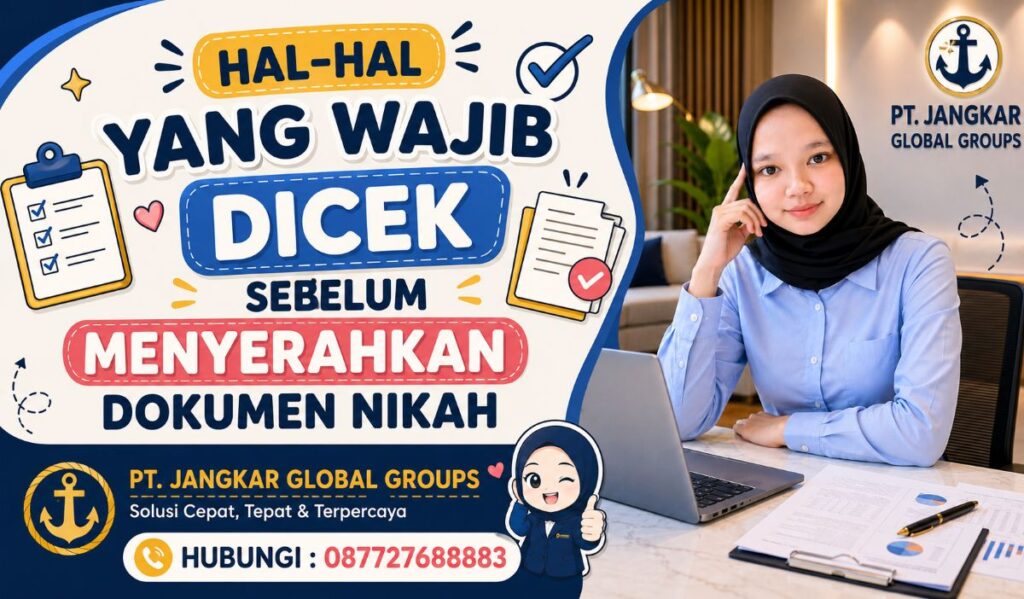 Hal-Hal yang Wajib Dicek Sebelum Menyerahkan Dokumen Nikah