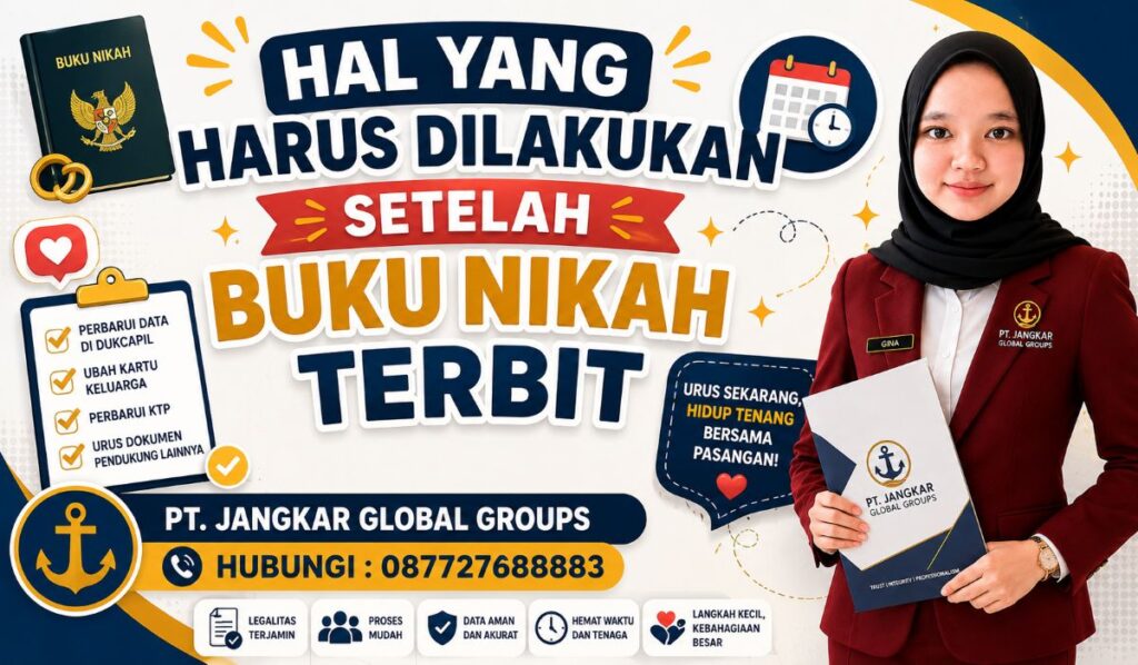 Hal yang Harus Dilakukan Setelah Buku Nikah Terbit