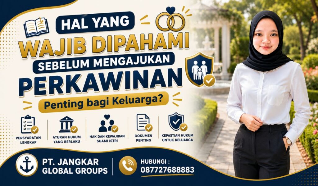 Hal yang Wajib Dipahami Sebelum Mengajukan Perkawinan