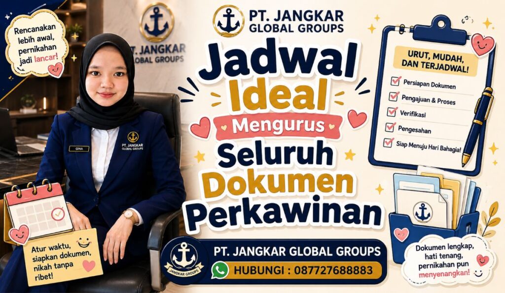 Jadwal Ideal Mengurus Seluruh Dokumen Perkawinan
