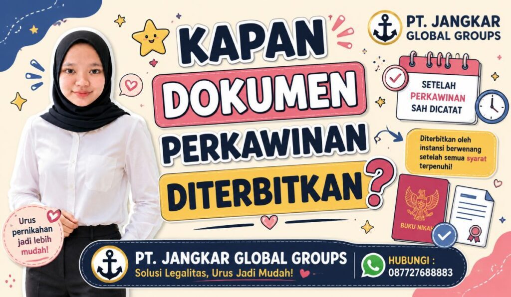 Kapan Dokumen Perkawinan Diterbitkan?
