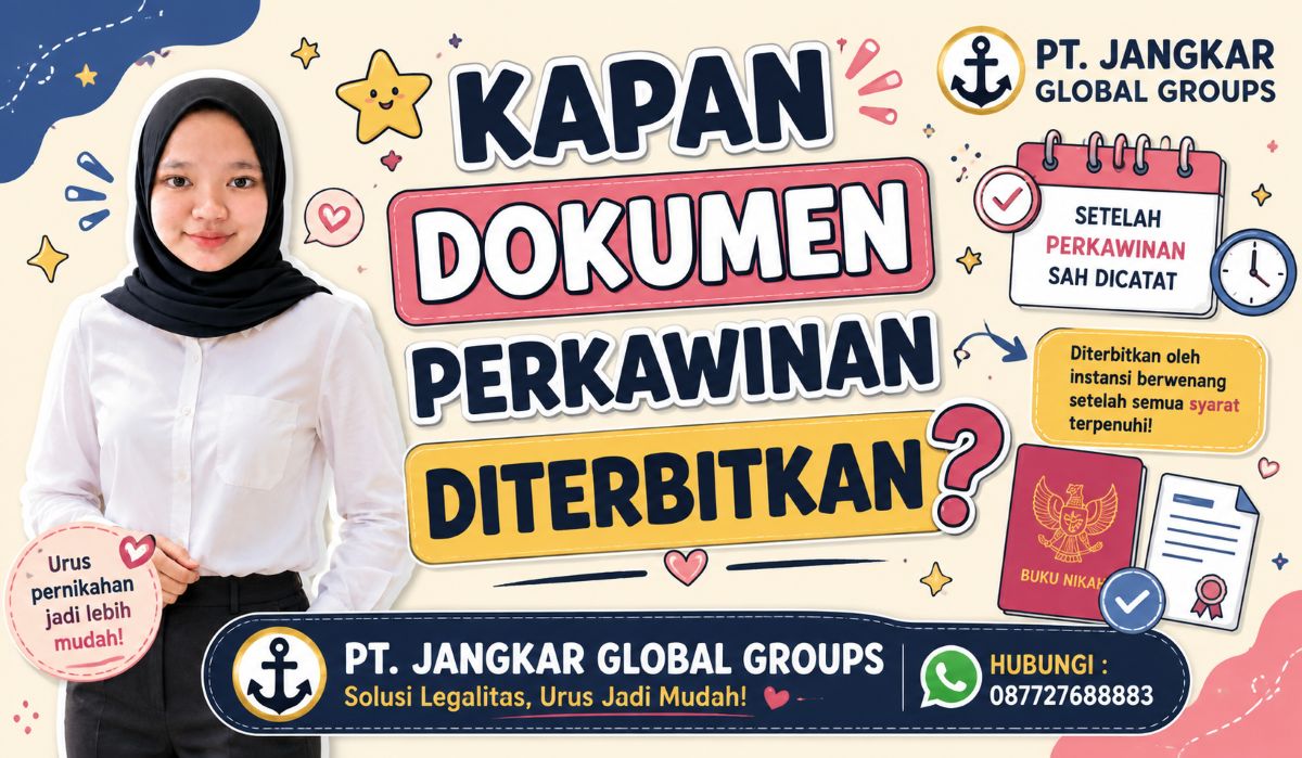 Kapan Dokumen Perkawinan Diterbitkan?
