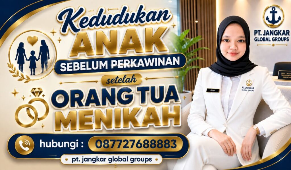 Kedudukan Anak Sebelum Perkawinan Setelah Orang Tua Menikah