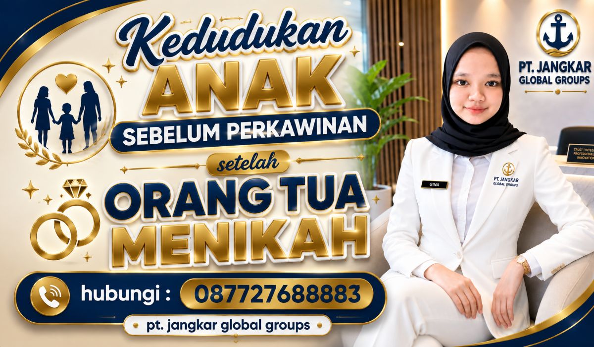 Kedudukan Anak Sebelum Perkawinan Setelah Orang Tua Menikah