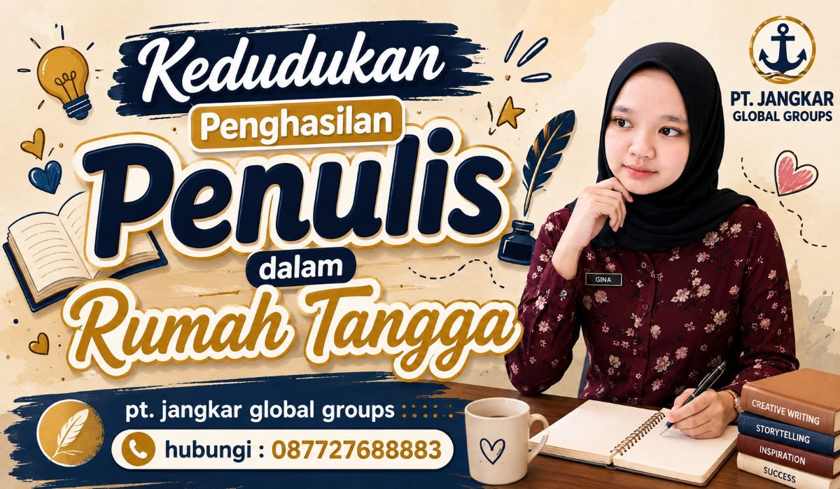 Kedudukan Penghasilan Penulis dalam Rumah Tangga