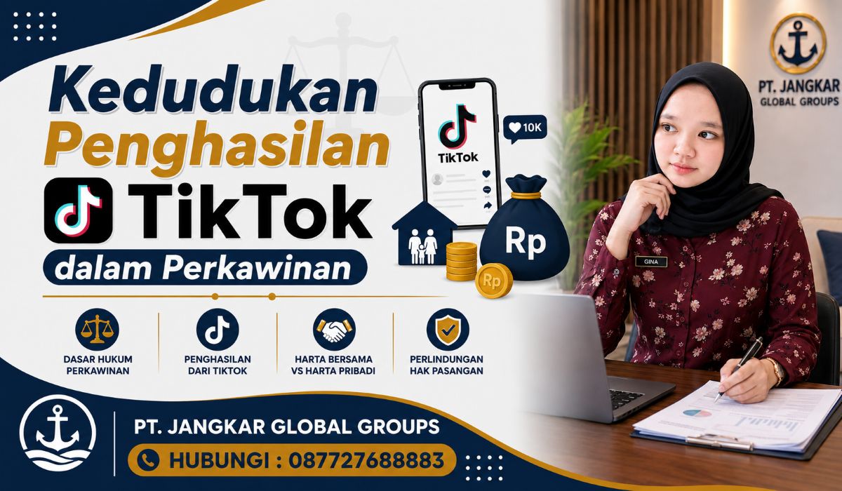 Kedudukan Penghasilan TikTok dalam Perkawinan
