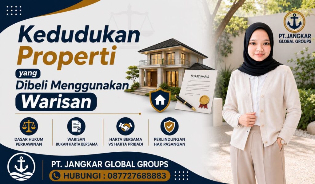Kedudukan Properti yang Dibeli Menggunakan Warisan