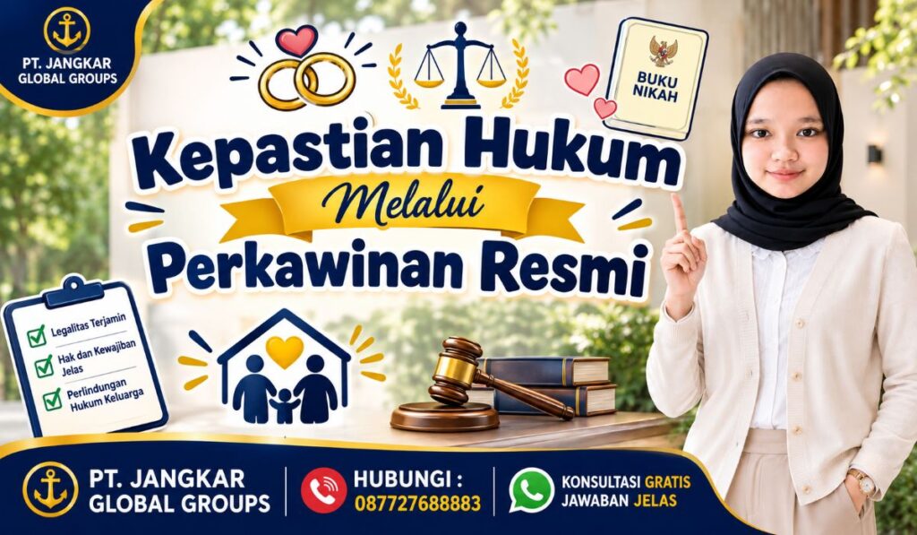 Kepastian Hukum Melalui Perkawinan Resmi