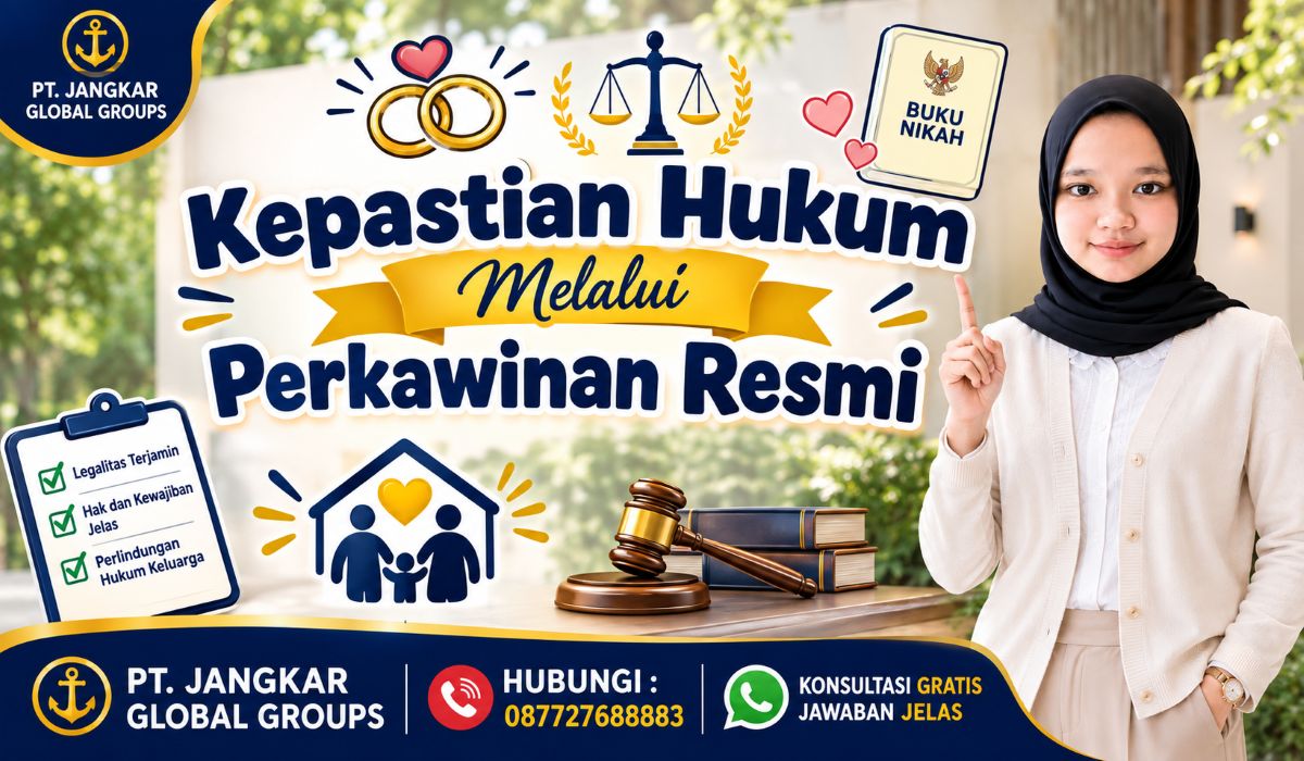 Kepastian Hukum Melalui Perkawinan Resmi