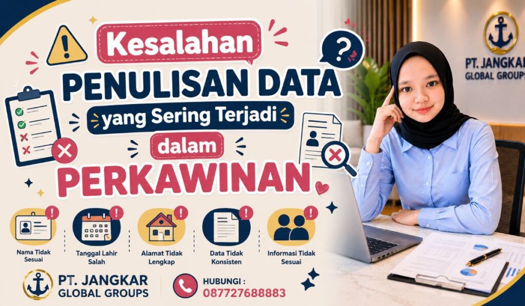 Kesalahan Penulisan Data yang Sering Terjadi dalam Perkawinan