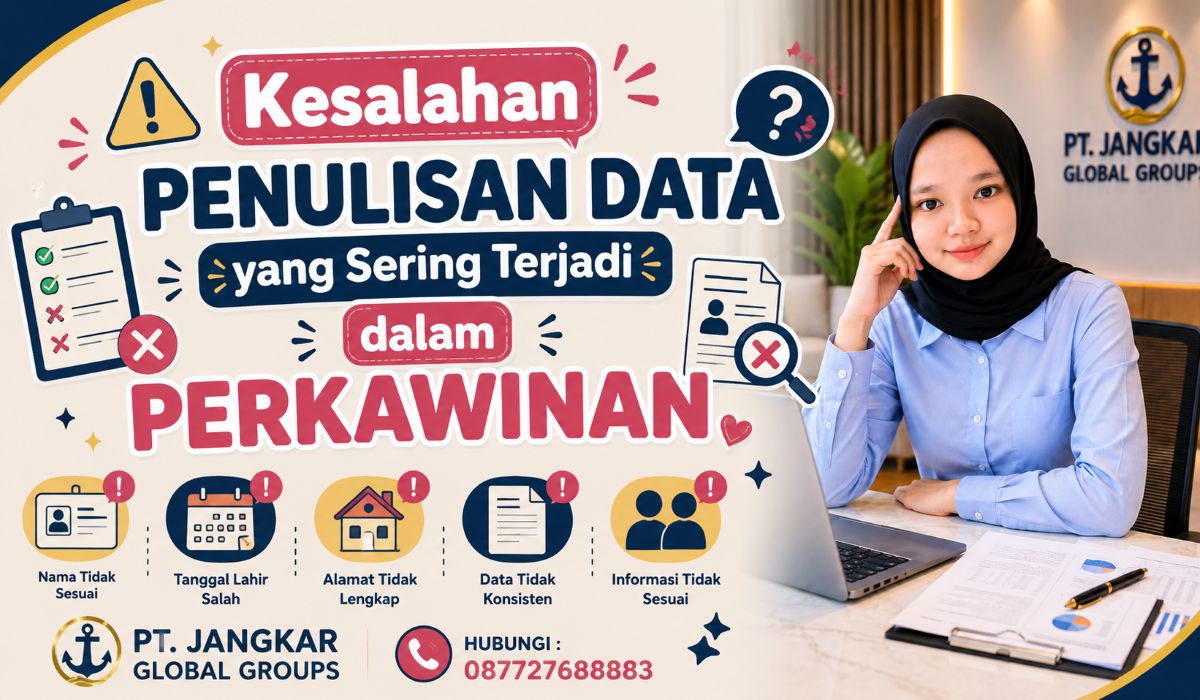 Kesalahan Penulisan Data yang Sering Terjadi dalam Perkawinan