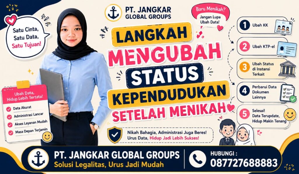 Langkah Mengubah Status Kependudukan Setelah Menikah