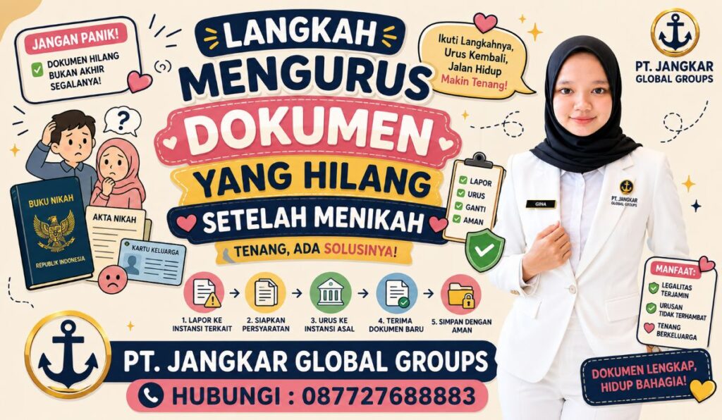 Langkah Mengurus Dokumen yang Hilang Setelah Menikah