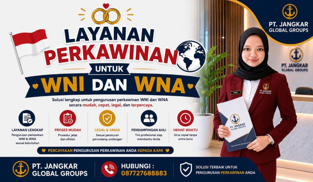 Layanan Perkawinan untuk WNI dan WNA