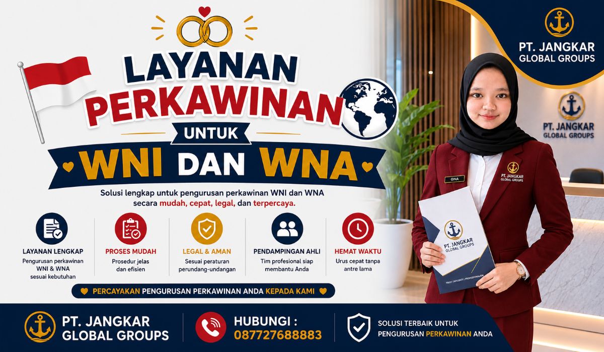 Layanan Perkawinan untuk WNI dan WNA