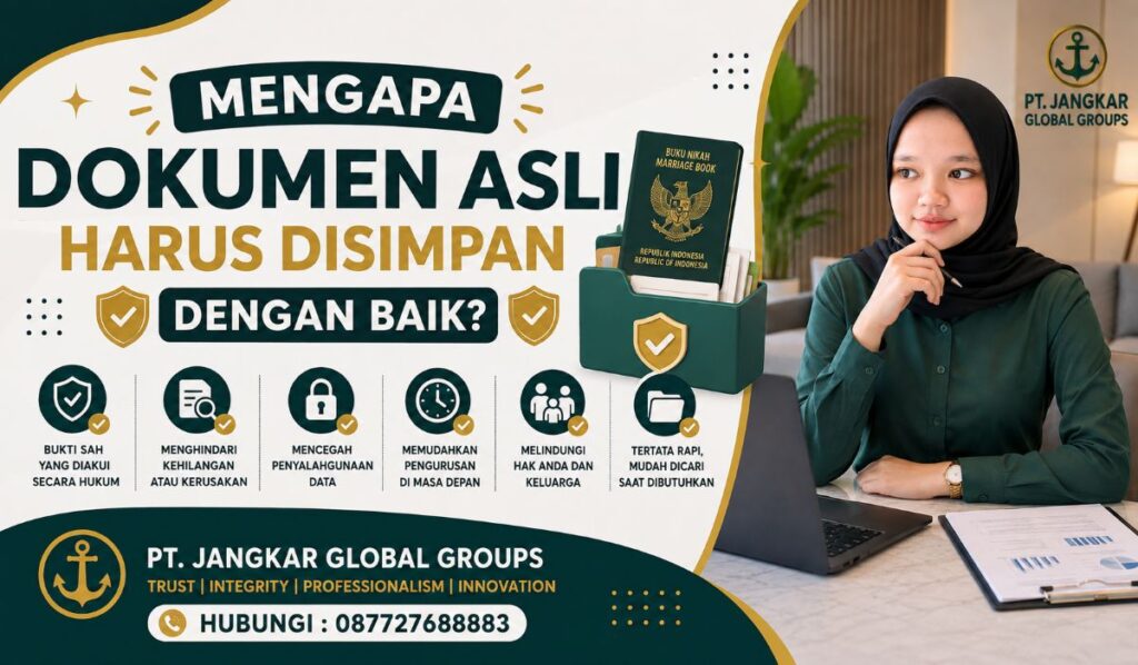 Mengapa Dokumen Asli Harus Disimpan dengan Baik?