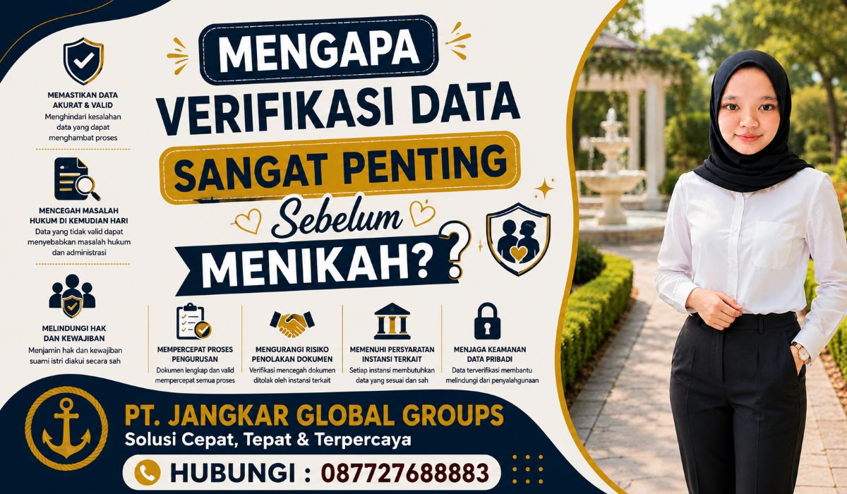 Mengapa Verifikasi Data Sangat Penting Sebelum Menikah?