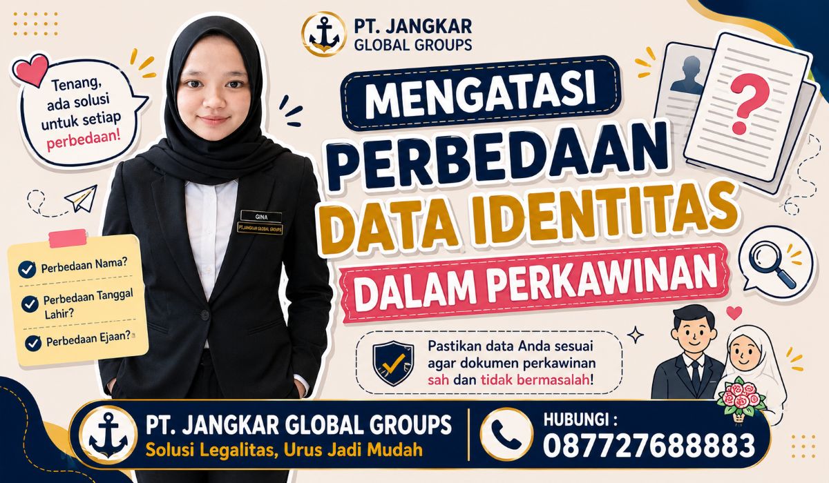 Mengatasi Perbedaan Data Identitas dalam Perkawinan