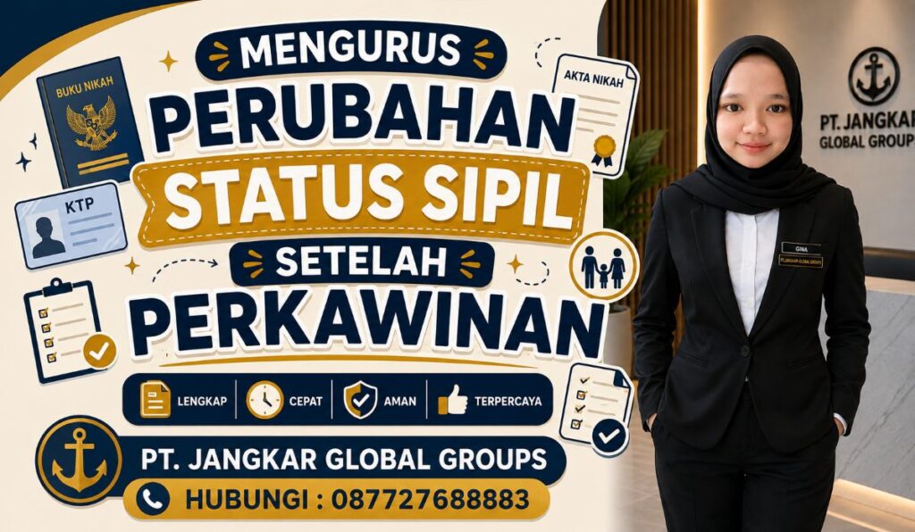 Mengurus Perubahan Status Sipil Setelah Perkawinan