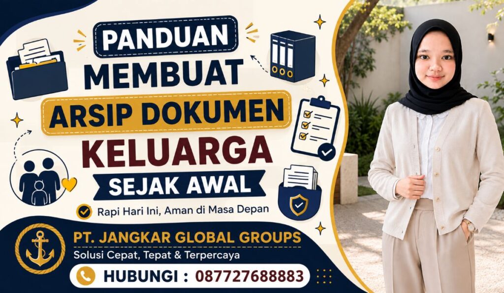 Panduan Membuat Arsip Dokumen Keluarga Sejak Awal