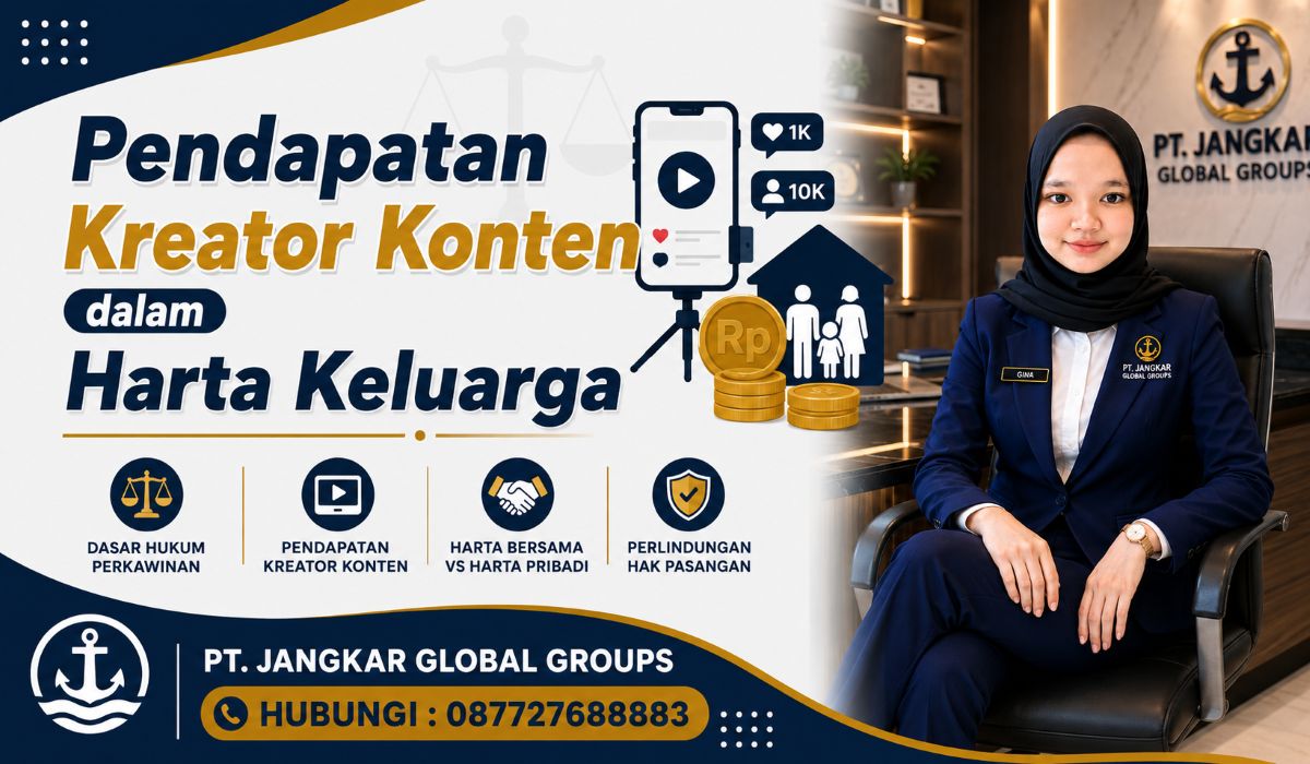 Pendapatan Kreator Konten dalam Harta Keluarga