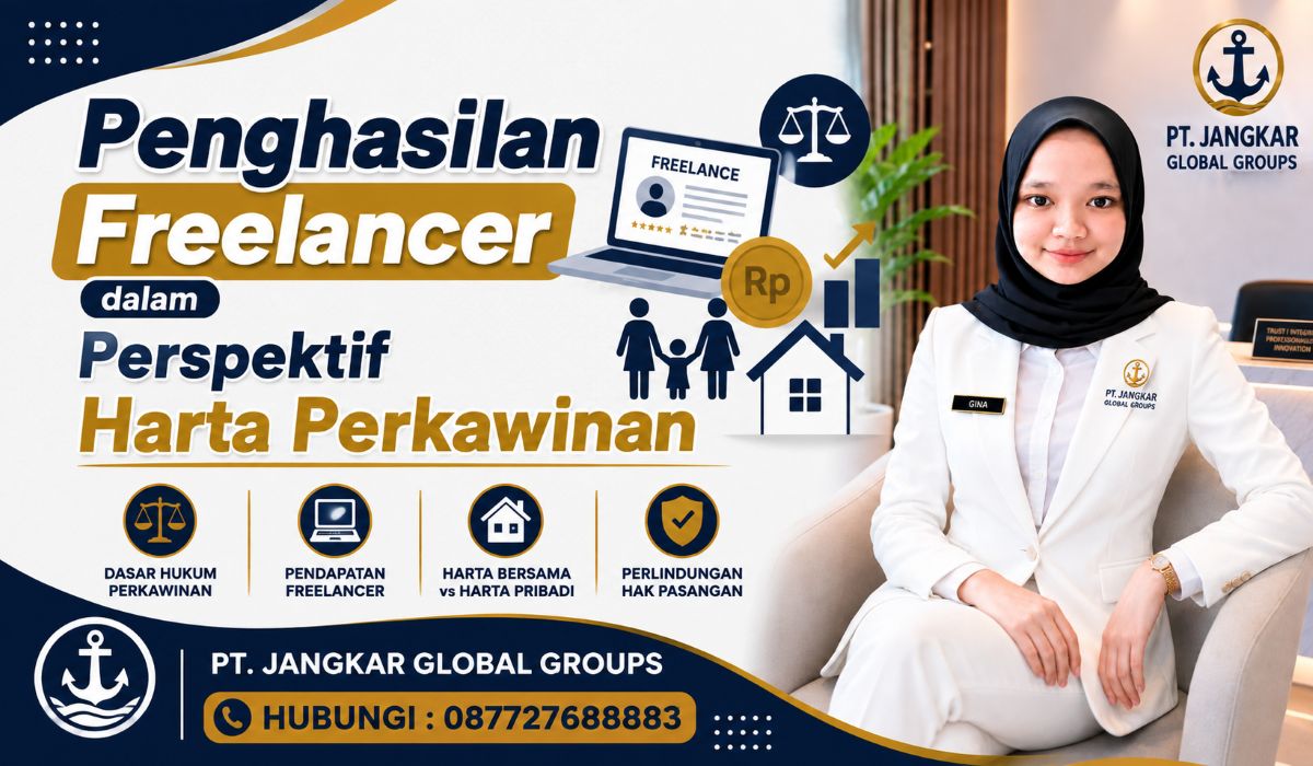 Penghasilan Freelancer dalam Perspektif Harta Perkawinan