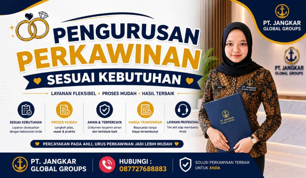 Pengurusan Perkawinan Sesuai Kebutuhan