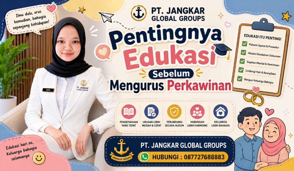Pentingnya Edukasi Sebelum Mengurus Perkawinan
