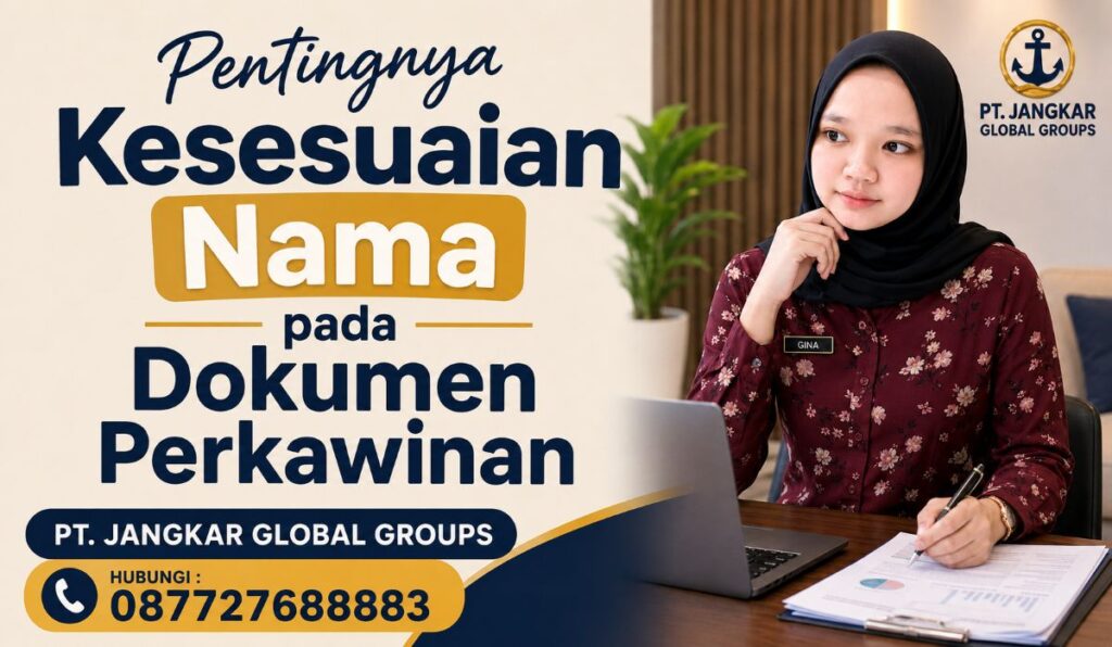 Pentingnya Kesesuaian Nama pada Dokumen Perkawinan