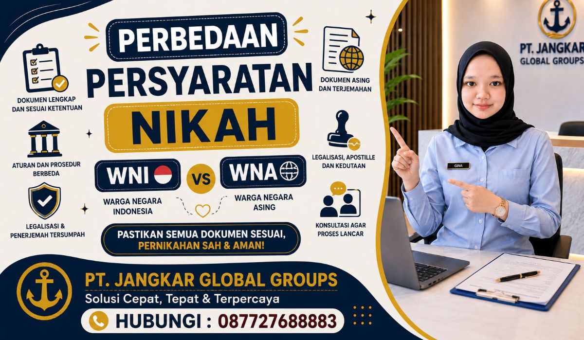 Perbedaan Persyaratan Nikah WNI dan WNA