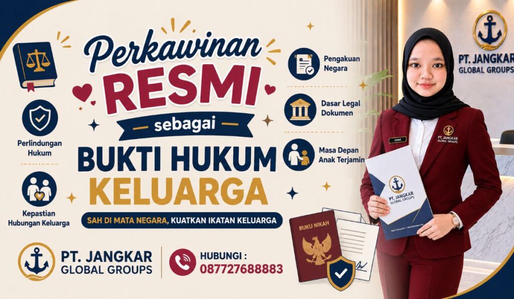 Perkawinan Resmi sebagai Bukti Hukum Keluarga