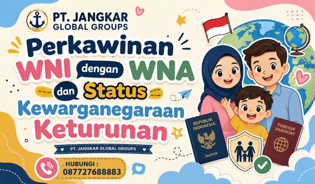 Perkawinan WNI dengan WNA dan Status Kewarganegaraan Keturunan