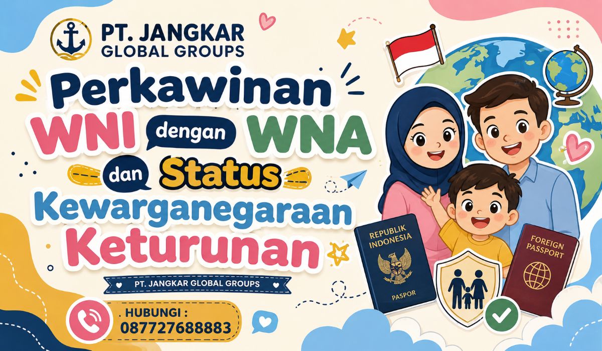 Perkawinan WNI dengan WNA dan Status Kewarganegaraan Keturunan