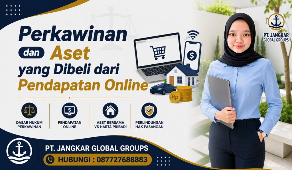 Perkawinan dan Aset yang Dibeli dari Pendapatan Online