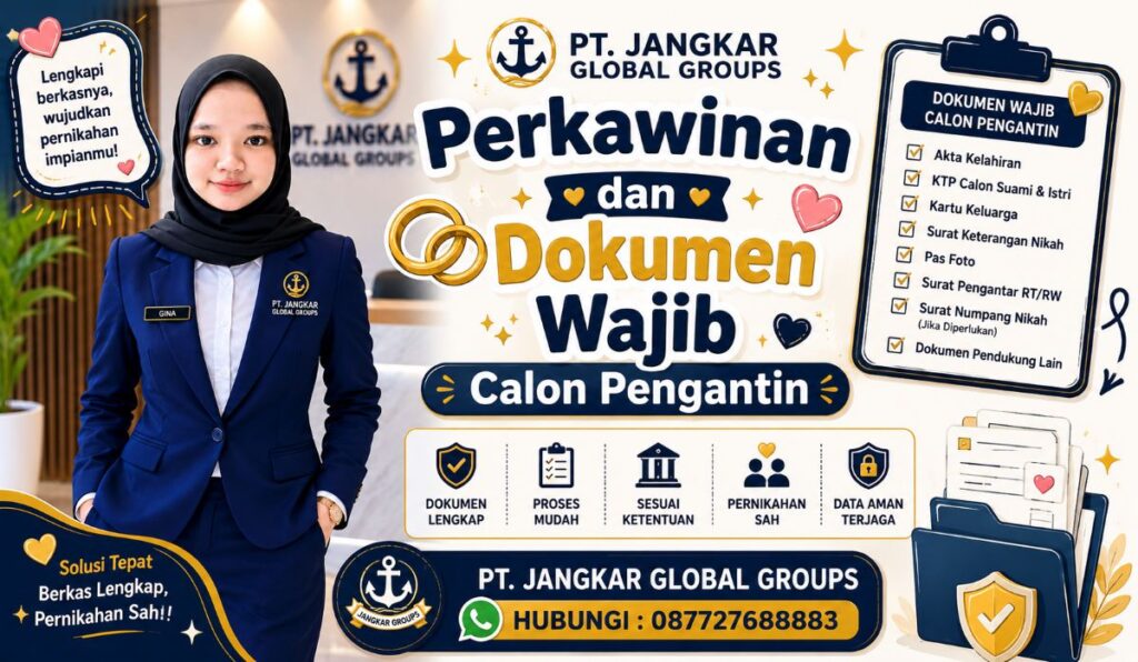 Perkawinan dan Dokumen Wajib Calon Pengantin