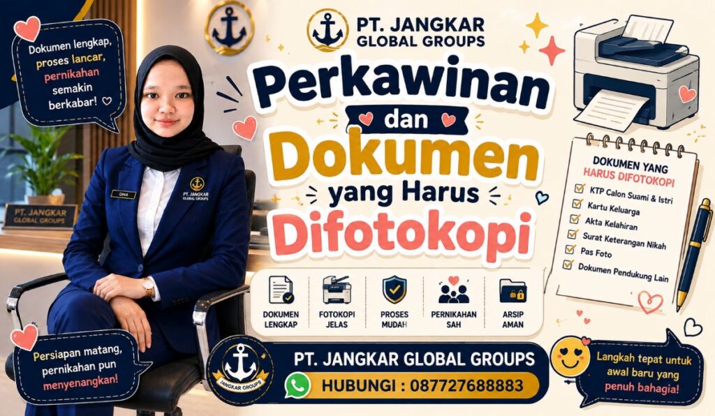 Perkawinan dan Dokumen yang Harus Difotokopi
