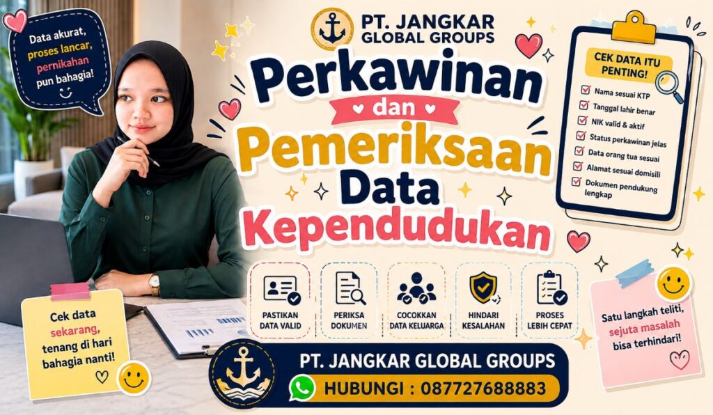 Perkawinan dan Pemeriksaan Data Kependudukan