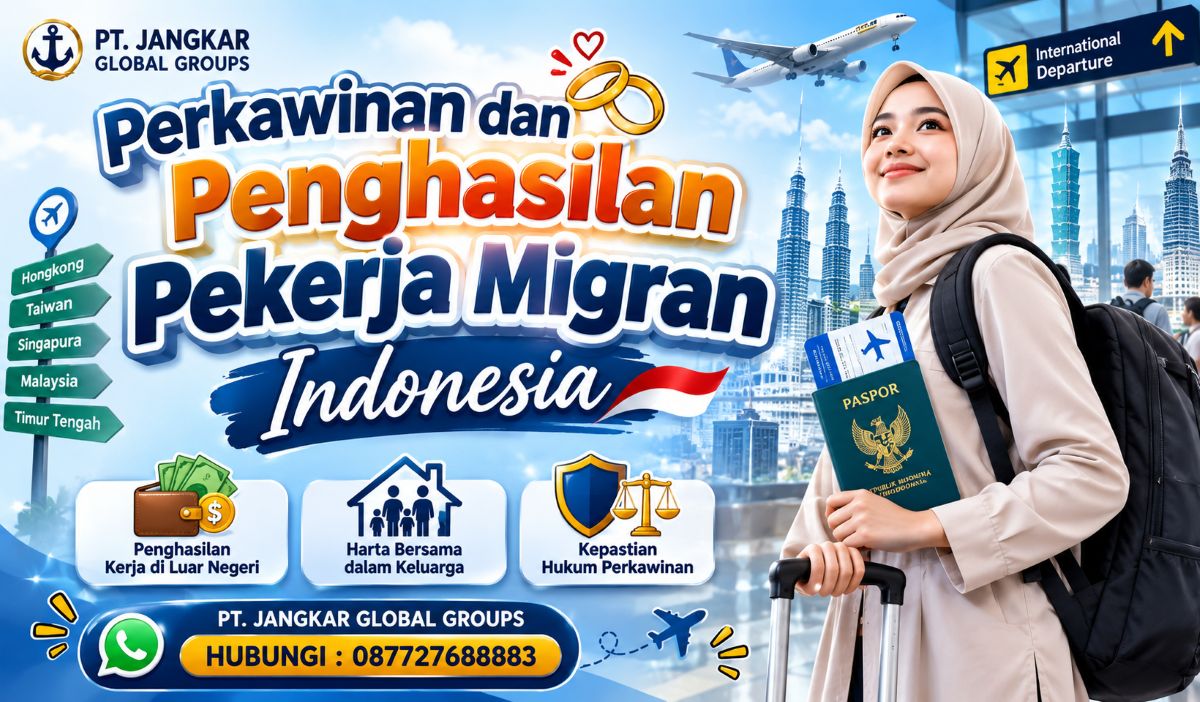 Perkawinan dan Penghasilan Pekerja Migran Indonesia