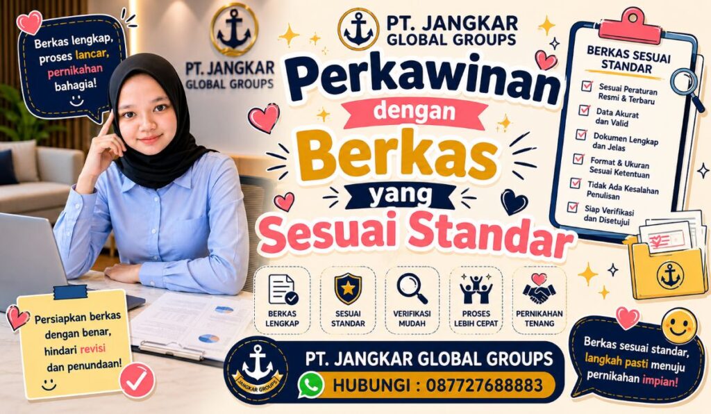 Perkawinan dengan Berkas yang Sesuai Standar