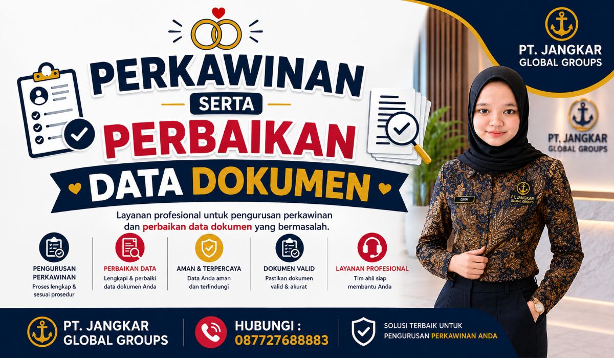 Perkawinan serta Perbaikan Data Dokumen