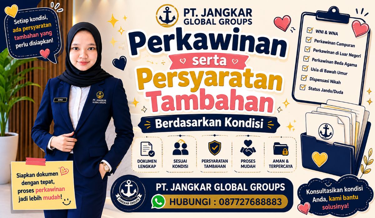 Perkawinan serta Persyaratan Tambahan Berdasarkan Kondisi