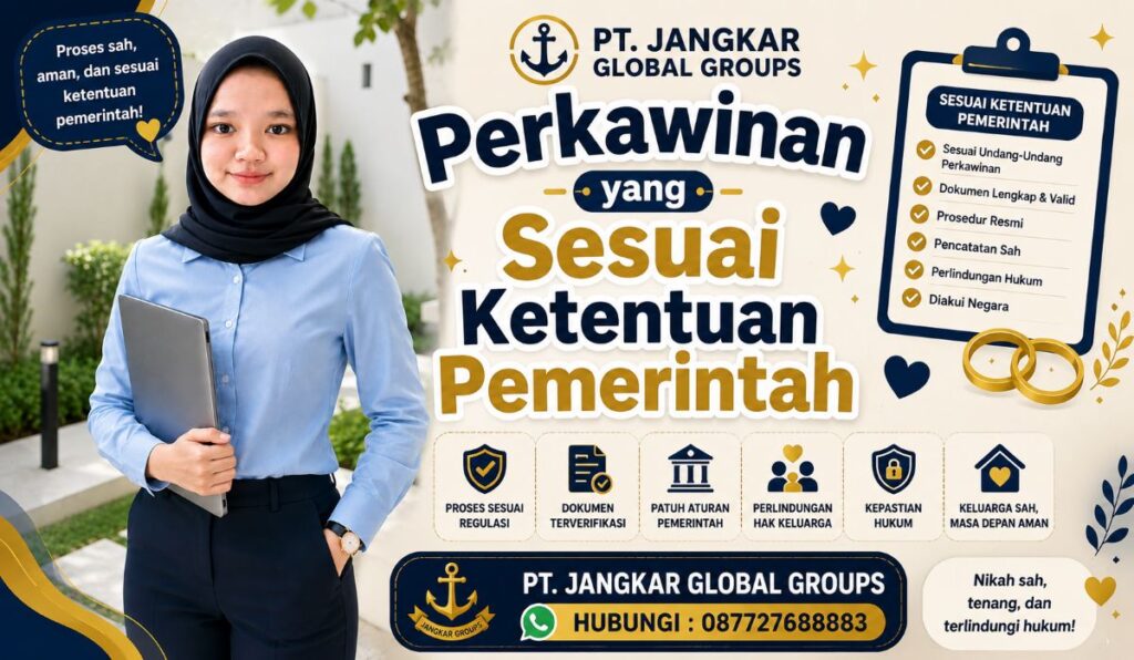 Perkawinan yang Sesuai Ketentuan Pemerintah
